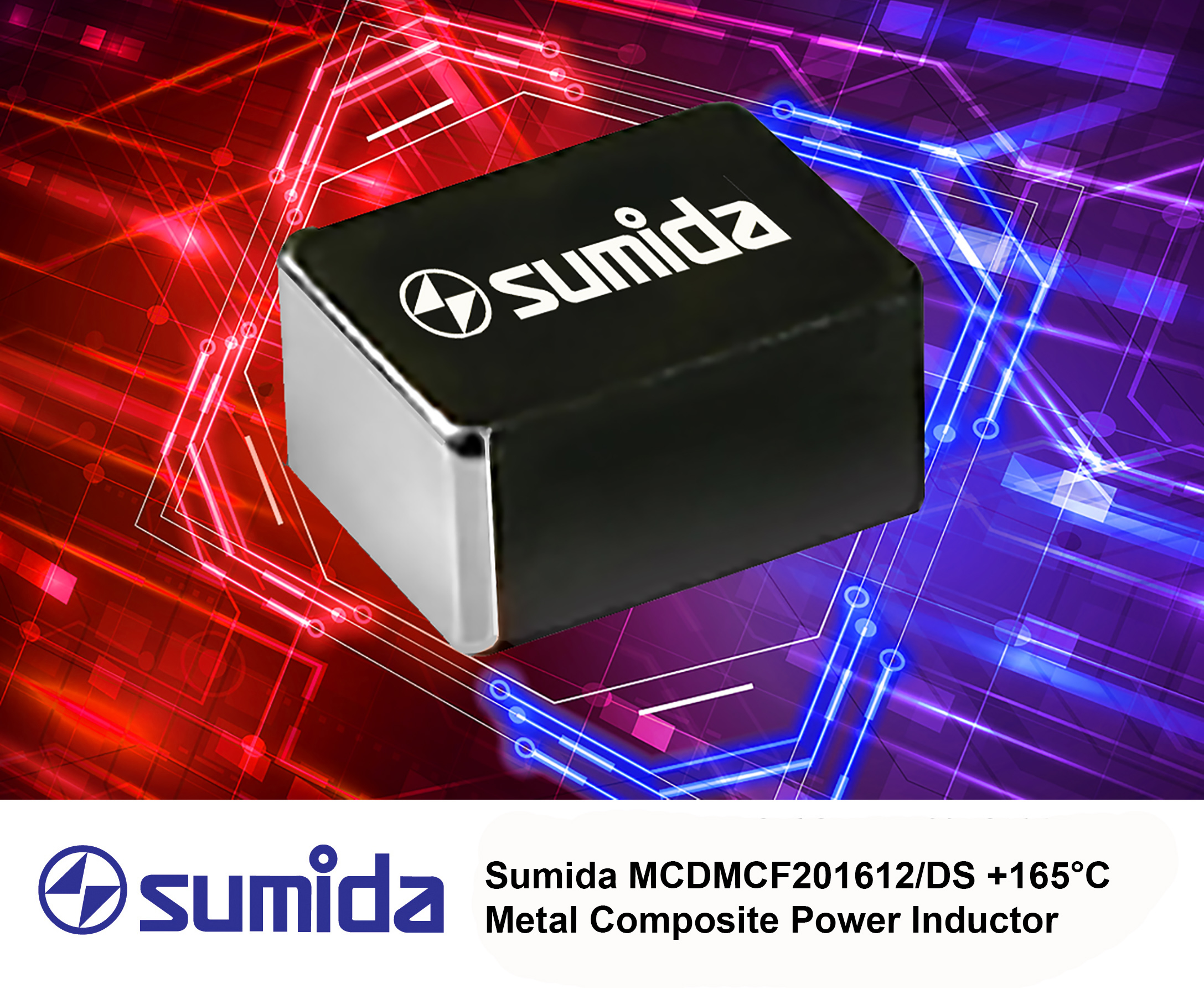 Sumida Introduces +165°C Metal Composite Power Inductors
